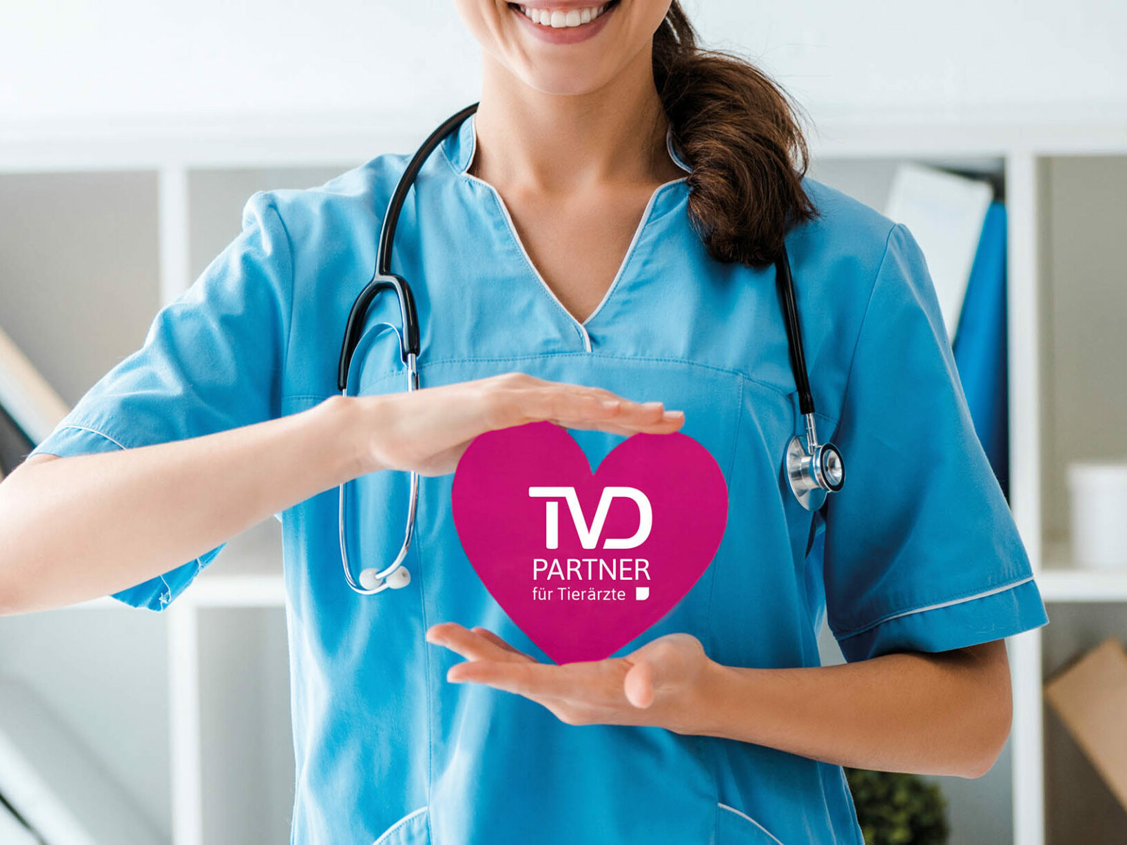 Logo der TVD - Partner f&uuml;r Tier&auml;rzte